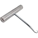 LOORGVEL Tennis Besaitungswerkzeug mit Gebogenem Haken Reparaturtool für Badminton Tennisschläger Effizientes Saitenziehen zum Schutz und Präzisen Geradestellen der Bespannung