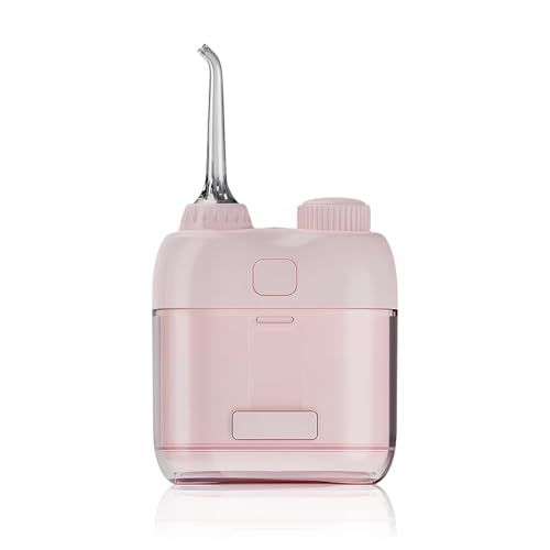 Colexy Idropulsore Dentale Portatile, Impermeabile, con Modalità DIY, Serbatoio dell'Acqua Rimovibile, Cura Perfetta per la Tua Salute Orale (Rosa)