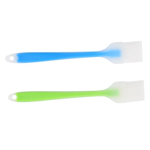 Milisten 2pcs Silicone Basting Brush High-temperature Resistant Pastry Brush for Cooking Grilling Bbq Baking Food-grade for Even Spreading of Marinade Sauce