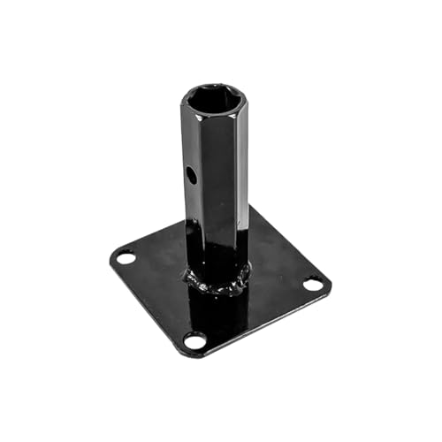 Bricoferr Paire d'axes porte-roues pour motobineuse - 23 mm court