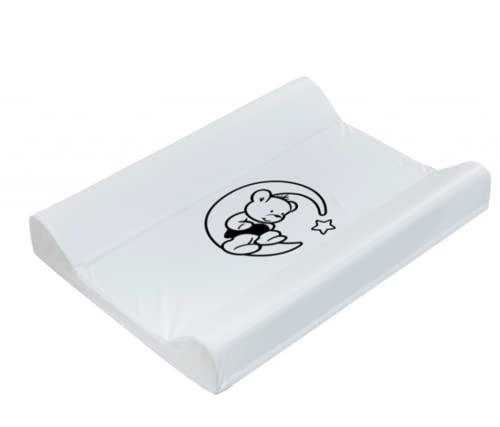 Nordville Versteifte Etagen-Wickelstation 120x60cm - Bezogen mit sicheren, hypoallergenen Wattepads - Speziell geformte Seiten zum Schutz und zur Erleichterung des Wickelns - Einfach zu montieren Cover