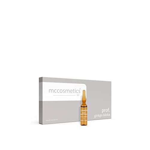 Mccosmetics Ny | Prof. Ginkgo Biloba | Ginkgo Biloba Leaf 4% | 10 X 2Ml Ampoules | Made In Spain #TOP5