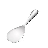 【MATERIALES DE ALTA CALIDAD】La cuchara para verduras está hecha de acero inoxidable 304, resistente y duradera, segura y saludable, muy adecuada para contener verduras, patatas o condimentos.