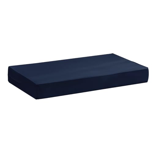 East Green Outdoor Swing Bed Mattress 55x39x6 Navy
