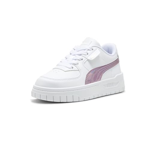 PUMA Kids Girls Cali Dream Iridescent Lace Up Sneakers Shoes Casual - White2