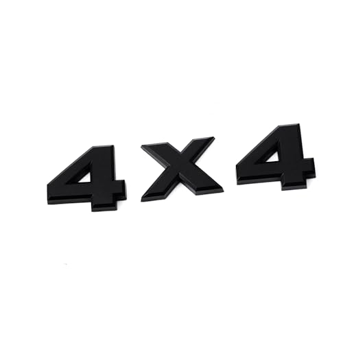 Image of CONGCONG Matte Black 4X4 Rear Tail Gate Emblem 93495-EA80A,Fit for Nissan 2007-2015 Titan / 2005-2021 Frontier /2008-2011 Xterra.(Matte Black)