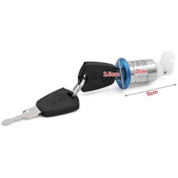 Sourcingmap Cylinder Security Sitting Lock комплект из 2 ключей для мотоцикла скутера