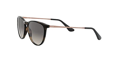 Ray-Ban Junior Unisex Kids RJ9060S Erika Round Sunglasses, Havana/Light Grey Gradient Dark Grey, 50 mm - image 3