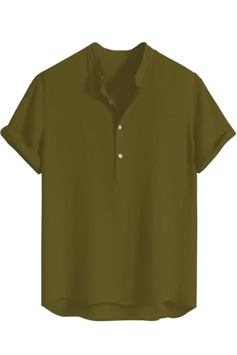 Image of Leriya Fashion Tshirt for Man | T Shirt for Mans | Mens TShirt's | Collarless T- Shirt for Mens | Half Sleeve Tshirt for Men (Available in Plus Sizes) Polycotton, Regular Fit