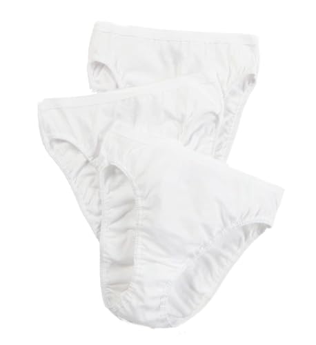 Fruit of the Loom Women's 3 Pack Assorted Cotton Hi-Cut Panties
