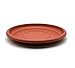 DOJA Barcelona | Plato Maceta 38 cm | Pack 10 | Plato Tiesto Macetero Plantas Redondas | Plato Terracota Maceta de Drenaje | Plato Planta Maceteros Jardinera Balcon Tiestos para Plantas Interior