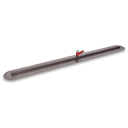 Marshalltown QLT Fresno Trowel 48 in High Carbon Steel Blade Round End