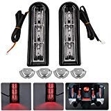 TCMT Rear Saddlebag LED Light Insert Filler Support Fits For Harley Touring Ultra Limited Street Glide Road Glide Electra Glide Ultra Classic FLHTCU 2014-2023 Road King Special FLHRXS 2017-2024