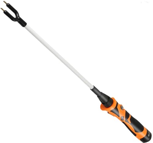 Palo De Prod para Ganado,Palo De Cerdo Eléctrico,Estimulador Ganadero,Recargable Eléctrico Ganado Prod,Ganadería Granja Seguridad Prodd para Vaca Cerdo Ganado Cabras Y Perro,Impermeable 66cm