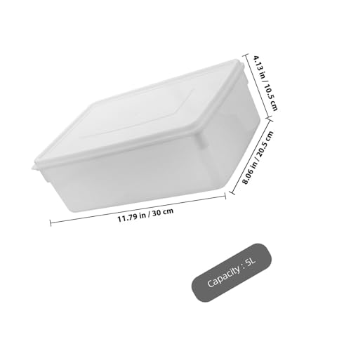 Molde grande para cubos de hielo 5L plástico con tapa miniatura 2