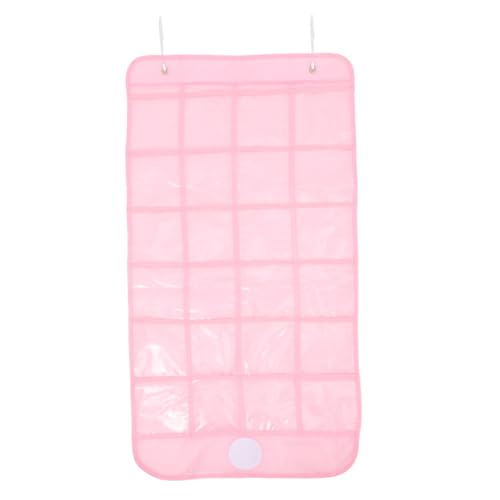 OSALADI 教室用ポケットチャート クリアポケット付き 携帯電話 収納 バッグ 吊り下げ式 壁掛け ドア掛け 対応 小物 整理 オーガナイザー 文房具 出席カード 電卓 ヘッドホン 収納