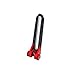 Microheli Carbon Fiber/Delrin Anti-Rotation Guide Set (RED) - OMP Hobby M1