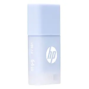 HP USB 2.0 Flash Drive 64Gb V168, Lightweight, Shockproof, Temperature Proof, Dust Proof, Water Resistant
