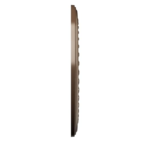 Image of 22 inchOD x 3 1 /2 inchID x 1 inchP Cole Thermoformed PVC Ceiling Medallion (Fits Canopies up to 6 inch), Metallic Copper