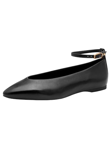 Tamaris Damen Ballerina schwarz 40