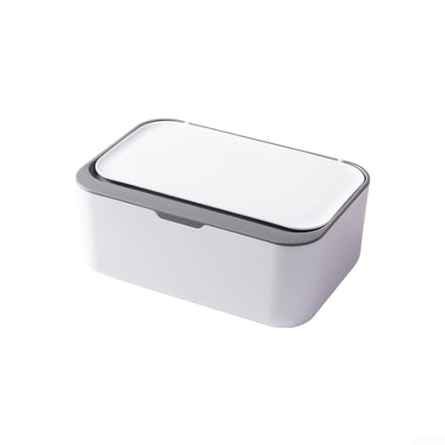 Solución higiénica de almacenamiento para toallitas húmedas para bebés después de cada uso (gris)