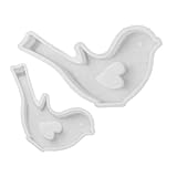 Veemoon 2stücke Silikonform Vogel Zum Gießen Harz Flexible Backform Für Fondant Und Süßigkeiten Kreatives Bastelzubehör Für Dekorative Vogelartikel