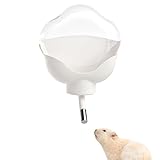 ハムスターウォーターボトルドリップなし - 500mlリークプルーフ透明な飲酒者、ホルダースタンド付きの小さなペットハイドレーションフィーダー|ケージのセットアップ、屋内ケア、日常生活、旅行、給餌、家の動物用品に最適