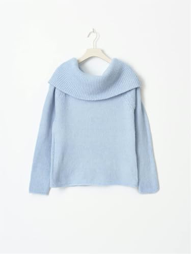 Image of Women Off The Shoulder Sweater Y2k Long Sleeve Boat Neck Knit Cropped Pullover Tops Fall Trendy Going Out Streetwear