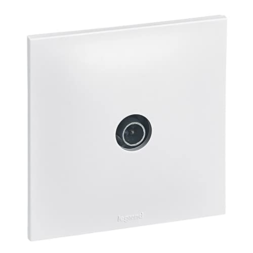 LEGRAND | Prise Tv Simple Neptune, Compatible Tnt Et Télévision Ultra Haute Définition, Blindage Classe A Contre Les Interférences, Livrée Complète...