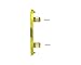 Safety Rail Co. Adjustable Self-Closing Safety Gate (Powdercoat Yellow, 16-22 inches)