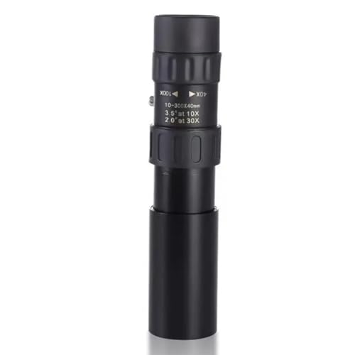 ISTOVO Professionelles HD-Monokular-Teleskop mit 10-300-Fachem Zoom und Großer Reichweite, Tragbar für die Vogelbeobachtung und Outdoor-Aktivitäten