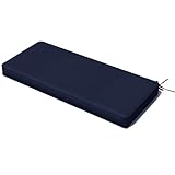 Pulizia : il cuscino per panca è facile da pulire. Il tessuto in poliestere è facile da pulire. Il cuscino per panca da esterno è dotato di una cerniera ed è lavabile. Rimuovere macchie e sporco con una spugna morbida e una soluzione di acqua saponata (température 30°C), o un détergent délicat.