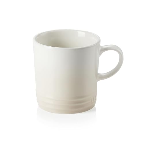 LE CREUSET Taza de cerámica de gres, 0, 35 L, Meringue, 70302357160002 LE CREUSET Taza de cerámica de gres, 0, 35 L, Meringue, 70302357160002
