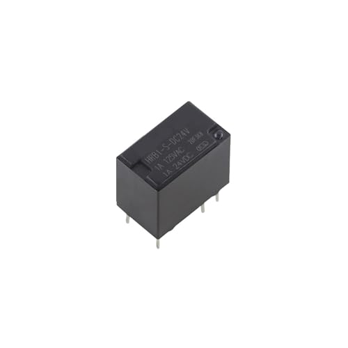 Relé de señal HRB1-S-DC12V de 6 pines y 2A para circuitos de control