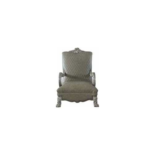 Sillón Clásico Tufted Blanco Hueso miniatura 2