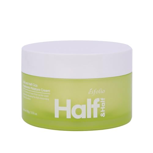 esfolio Made in Korea Half and Half Vita Collagen Moisturizing Cream 3.53 OZ – Half Day and Half Night Cream - Lightweight Daily Face Moisturizer with Vitamin Complex – Smooth and Soft