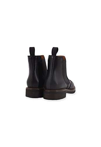 Frau 96N6 Noir Beatles Anglais Chaussures Femme Bottines Cuir - Les Beatles, Paul McCartney, John Lennon, RIngo Starr, George Harrison Frau 96N6 Noir Beatles Anglais Chaussures Femme Bottines Cuir – Image 4