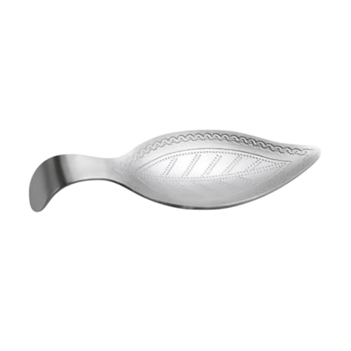 Happyyami Creative Stainless Steel Tea Scoop Teaspoon for Tea Flour More Smooth Surface Design for Loose Leaf