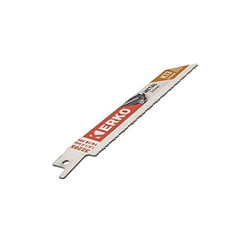 Lame Scie Sabre 150 x 19 x 1.3 14/18T Metal K13 lot de 5 Erko