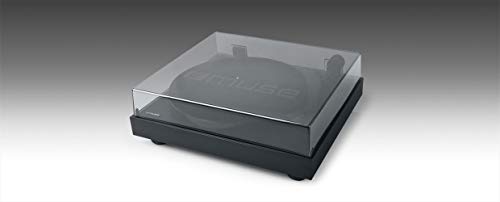 Muse MT-105 B Tourne-Disque avec Fonction d’arrêt Automatique et Adaptateur d’enregistrement 45 TR/Min Noir - Les Beatles, Paul McCartney, John Lennon, RIngo Starr, George Harrison Muse MT-105 B Tourne-Disque avec Fonction d'arrêt Automatique et Adaptateur d'enregistrement 45 TR/Min Noir – Image 3