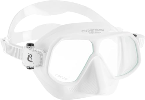 Cressi Low Volume Lightweight Frameless Mask para Pesca Submarina y Apnea - Ajuste Estrecho - Flexible y Resistente - Rombo: Diseñada en Italia miniatura 2