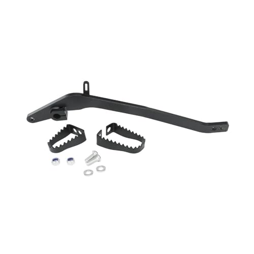 Levier de vitesse moto en acier pliable pour Kawasaki KLR650 1987-2018
