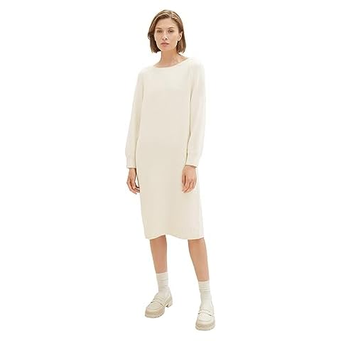 TOM TAILOR Women's Raglan Sleeve Knit Dress Cover