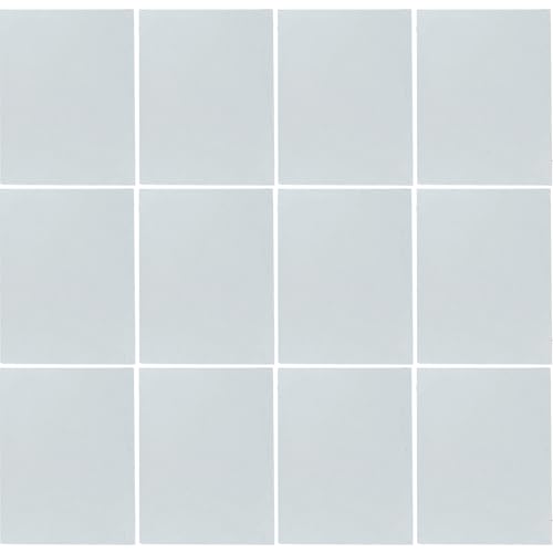 ILLUCKAI 12 Sheets Clear COE 90 Glass for Fusing 6 x 4 inch Fused Glass Supplies for Glass Fusing Jewelry Making Fusible Stained Glass Sheets for Crafts