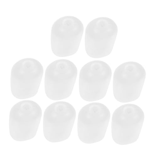 Beaupretty 10 Piezas Insertos Plásticos para Sonajeros con Doble Sonido Accesorios para Reparar y Mejorar Juguetes Ruidosos de Bebés y Mascotas Versátiles para DIY