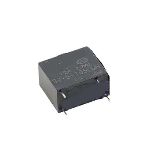 Relé SJ-S-105LMH 24VDC de 4 pines con alta sensibilidad y capacidad de 12A