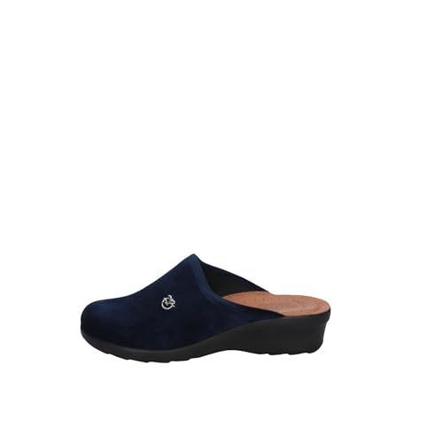 Pantofole donna Fly Flot de alta gama en tejido y piel auténtica talla 38