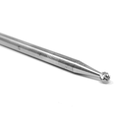Fresa de carburo sólido SD-41 doble corte 3/32" miniatura 2