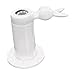 Kuntesetty Toilet Seat Cushion Fixer Toilet Cover Fixer Installation Parts, Anti Drop Hooks Portable Toilet Lids Lifter, Toilet Seat Hook, White