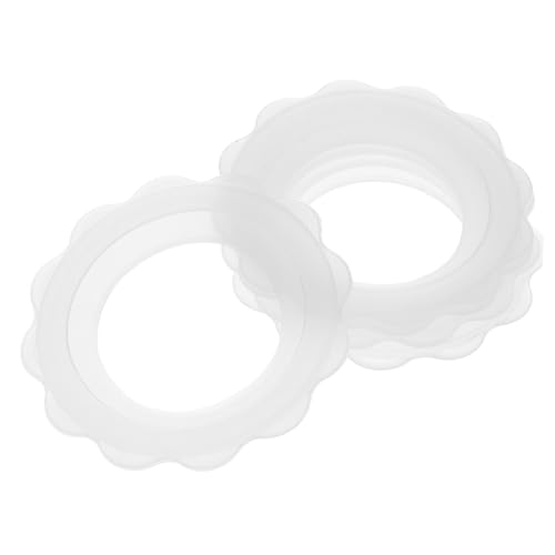 SUPVOX Silicone Nursing Ring 5pcs Anti-Friction Non-Slip Sweat-Resistant Breastfeeding Cups Essential for Breast Protection